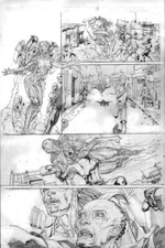 DC StormWatch #19 Original Interior page 13 Guichet/Starlin