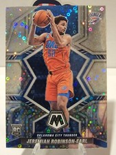 2021-22 Panini Mosaic Disco Jeremiah Robinson-Earl Rookie Oklahoma City Thunder