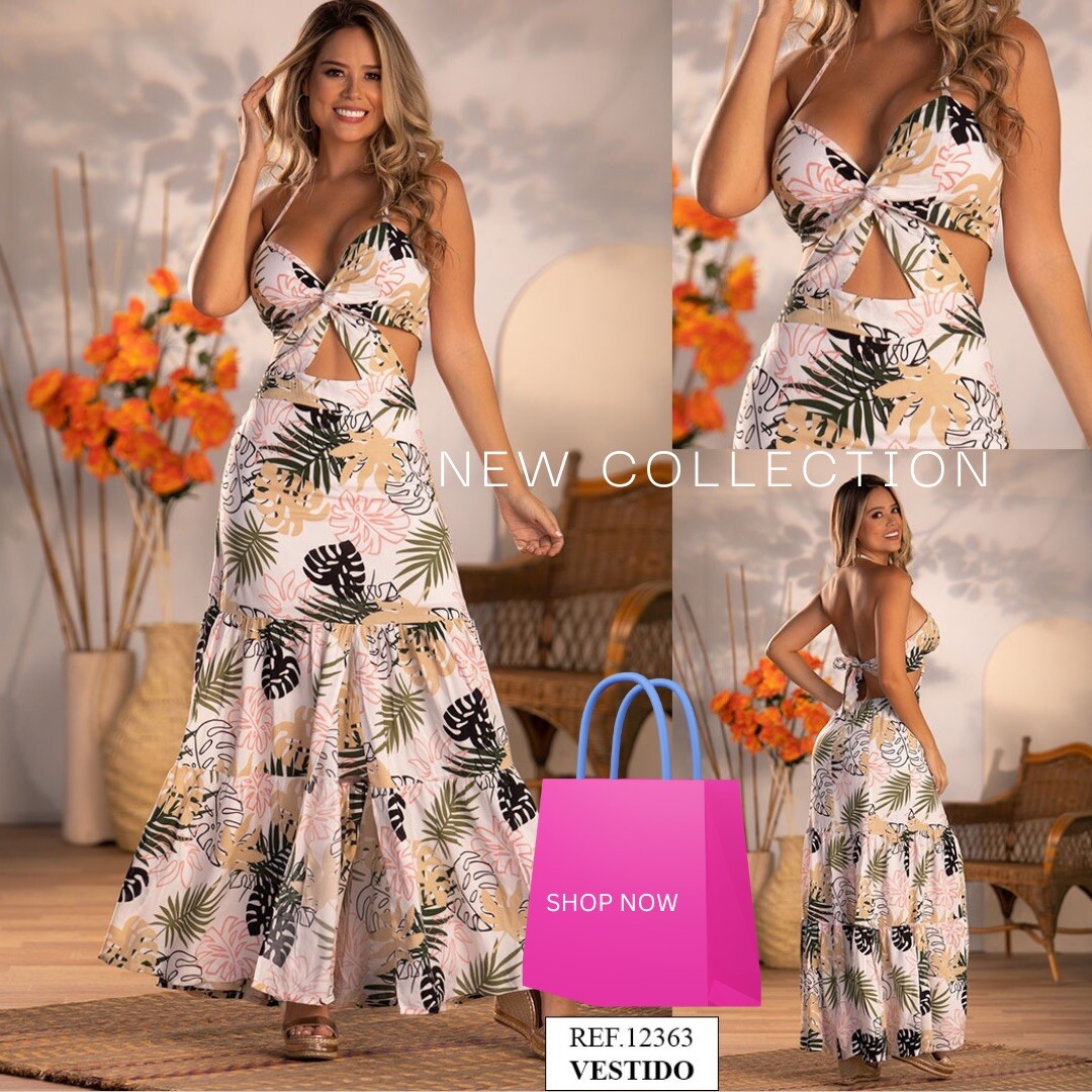 STUNNING COLOMBIAN DRESS •• SIZE LARGE