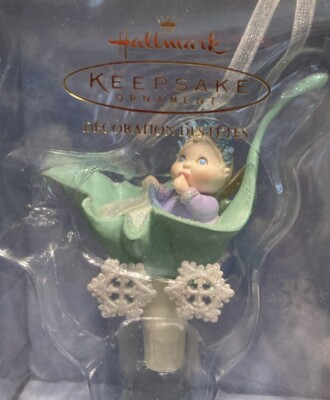 Hallmark Keepsake Frostlight Faeries Too, Baby Delandra  Christmas Ornament 