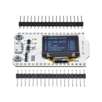 ESP32 0,96 '' Zoll Blau OLED Bluetooth WIFI CP2102 Modul 32M für Arduino 3.3-7V