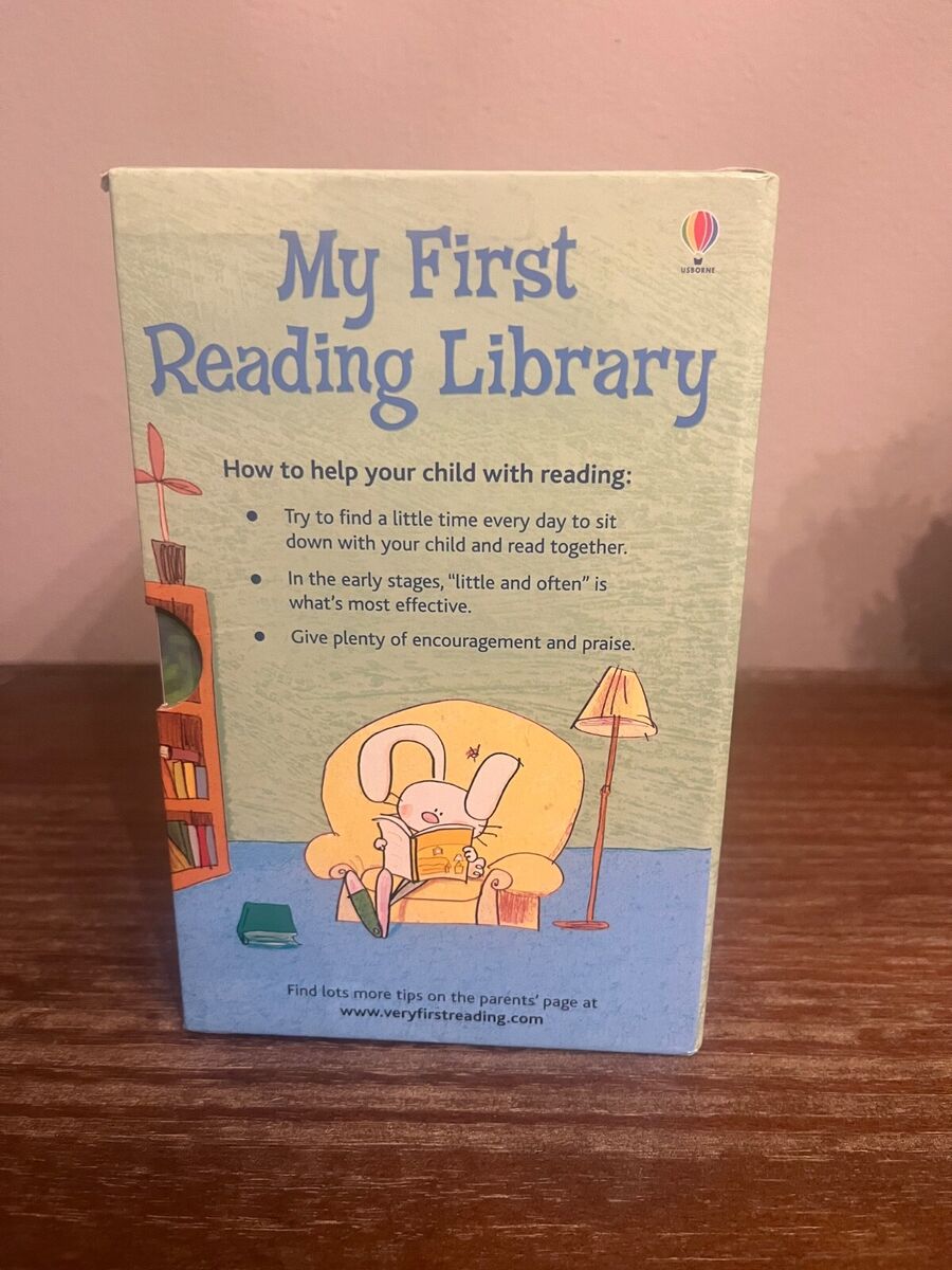 Usborne My First Reading Library 50 Books Set Like New w Usborne My First Reading Library 50 Books Set Like New w