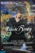 1991 Madame Bovary Original Movie Poster 27x40 Isabelle Huppert