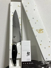 Kai Shun Nagare Black Chef s Knife 200mm Brand New