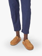 Zoccoli Xirena Joy scamosciati in shearling beige rhum 5,5 nuovi con etichette $398