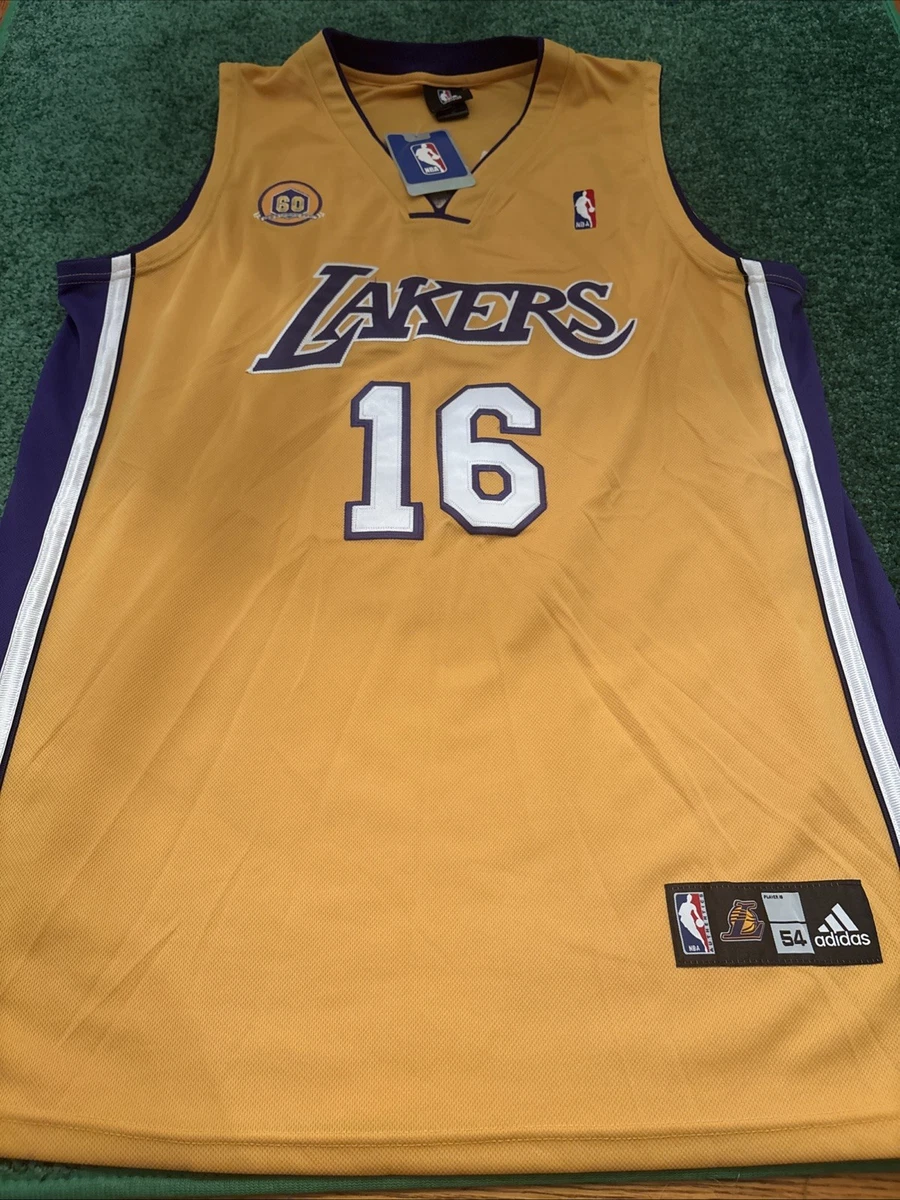 Pau Gasol Los Angeles Lakers Джерси На ци о наль ной бас