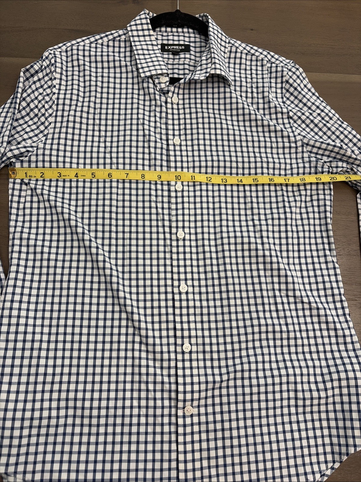 Men’s Slim Express Performance Button Front Shirt… - image 5