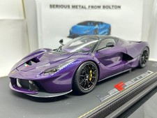 BBR 182237DIE 2012 FERRARI LA FERRARI PURPLE DUBAI (VIOLA VIO) DIE CAST L/E 1:18