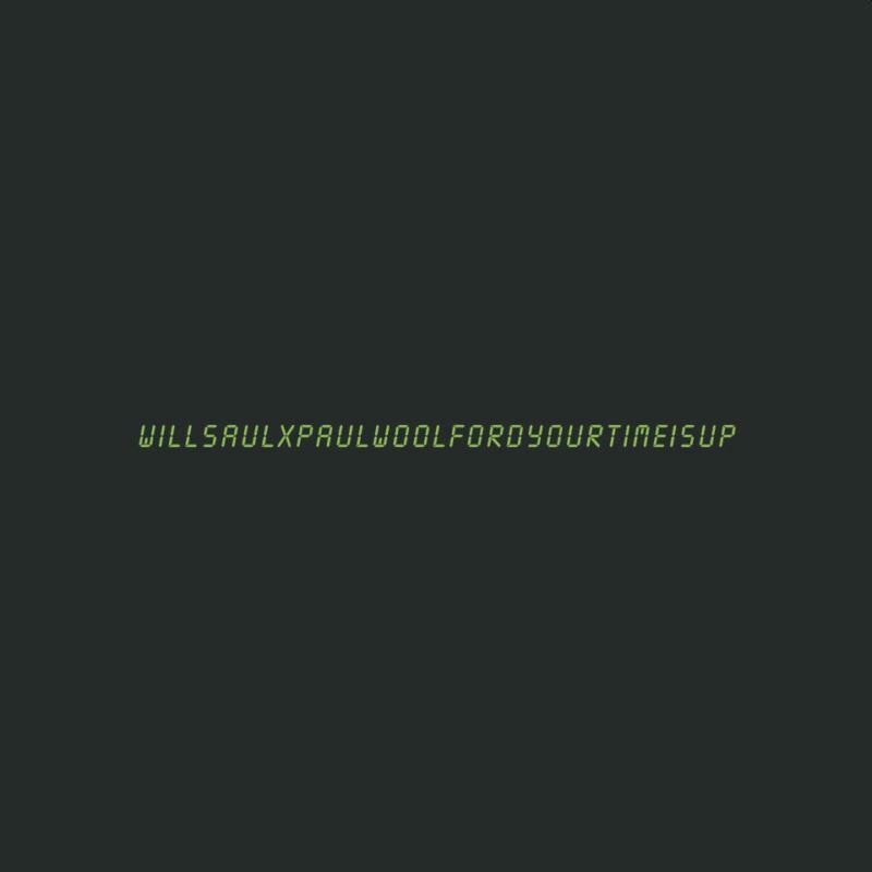 Will Saul X Paul Woolford Your Time Is Up 12 Inch Vinyl AUS153 NEW