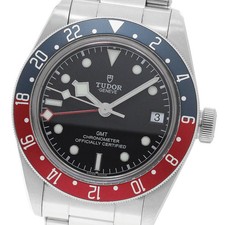 TUDOR WATCH 79830RB BLACK BAY GMT DATE AUTOMATIC BLACK STAINLESS STEEL MEN'S F/S