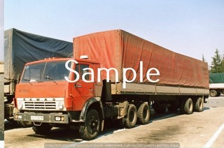 TRUCK PHOTOS KAMAZ 6 Wheel Artic LKK FOTO 76
