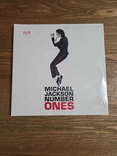 Michael Jackson Number Ones (Target Exclusive Opaque Red Color Vinyl) New