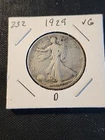 1929-D Walking Liberty Half Dollar In Very Good Condition