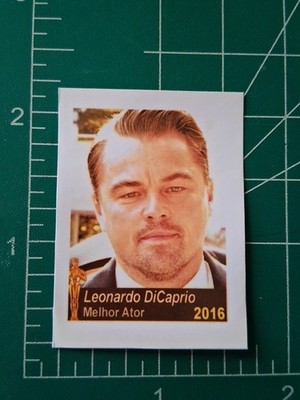 2023 OSCARS MOVIE Sticker Card Brazil BEST ACTOR 2016 LEONARDO DICAPRIO