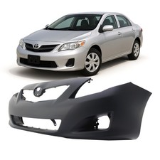 Primed Front Bumper Cover Fascia For 2009-2010 Toyota Corolla Base Ce Le Xle