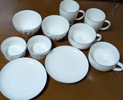 Set of 5 pairs tableware
