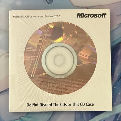 Microsoft Office Home & Student 2007 OEM CD for Windows English (038GJJ)