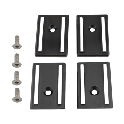 4Pcs Motor Dekoration Abdeckungen Robust für Yamaha V-max1200 Black White