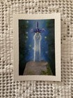 ACEO Original Miniature Art | Acrylic Painting | Master Sword | ZELDA | fantasy — photo 2
