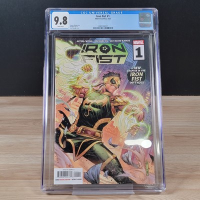 Iron Fist #1 Cover A Lin Lie Jim Cheung Marvel Comics 2022 CGC 9.8 NM MT