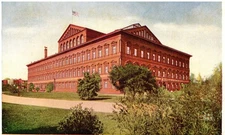 Vintage Postcard Pension Building Washington D.C. Red Brick 