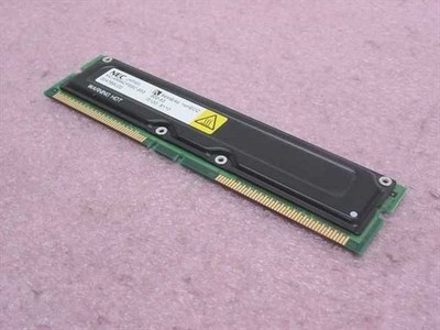 NEC 64MB DRAM Computer RAM Memory - nonECC - Rambus MC-4R64CPE6C-653