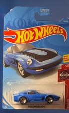 Unopened 2019 Hot Wheels Nissan Fairlady Z Blue 54/250 Nissan 5/5 Diecast MOC