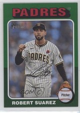 2024 Topps Heritage High Number SP Green Border Robert Suarez #714 gh4