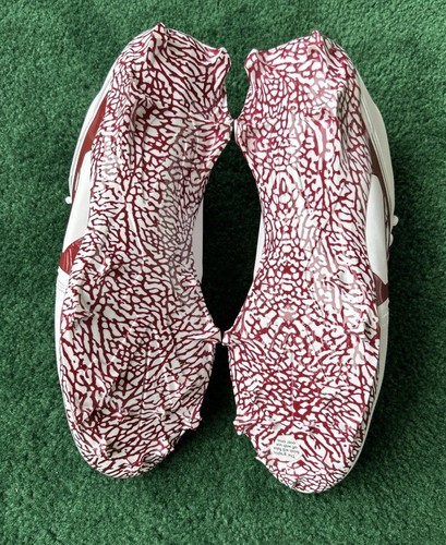 Botines de fútbol profesional Oklahoma Jordan Alpha Menace emitidos por el equipo talla 16 FJ4985-106 - Imagen 7 de 13