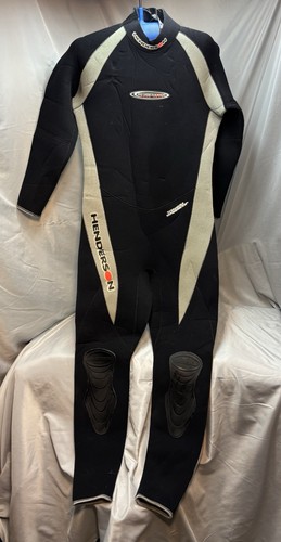 Henderson Men’s Medium Tall Black Titanium Hyperstretch 5mm Wetsuit Made In USA