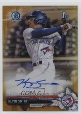 2017 Bowman Draft Chrome Pick Gold Refractor /50 Kevin Smith #CDA-KS Auto 0v0