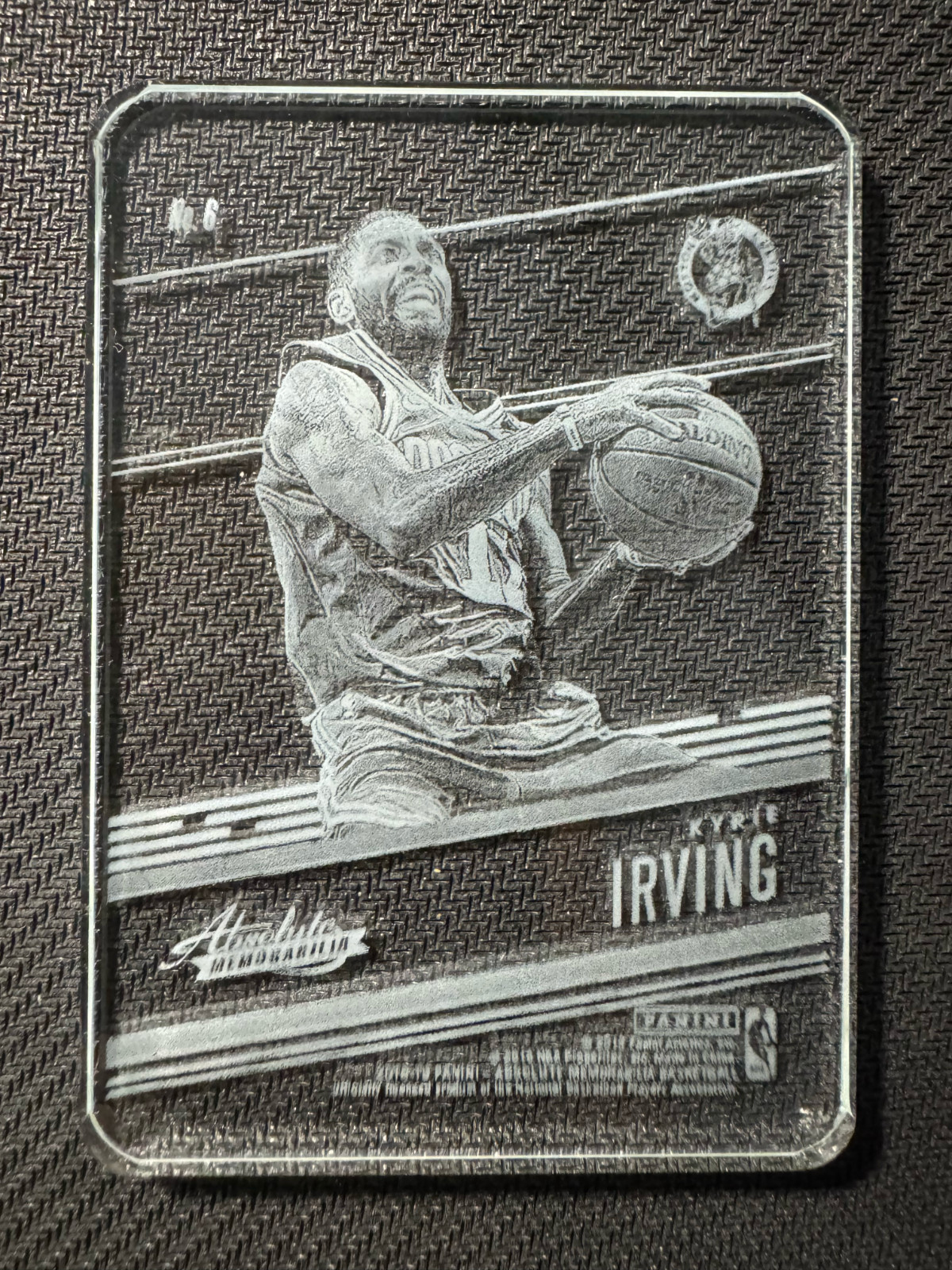 Kyrie Irving (Celtics) [Memorabilia Glass SSP]  #6 2018 Panini Absolute