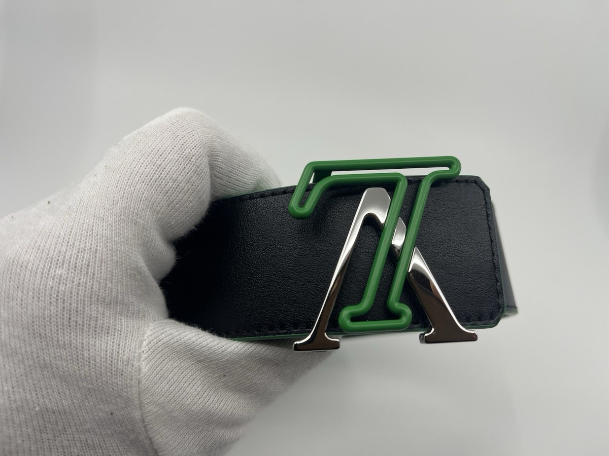New Authentic Men's Louis Vuitton Reversible Monogram Belt Size
