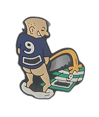 Glasgow Rangers Kroko Charm wee on Celtic Jibbitz