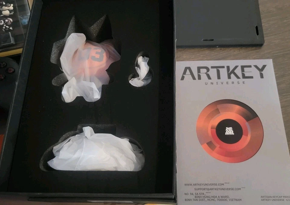 Artkey Artisan Keycap Figur - Sirius - Carbon Colorway