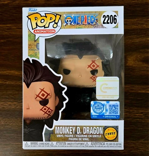 POP Animation #2206 One Piece - Monkey D. Dragon (Chrono Toys Exclusive Chase)