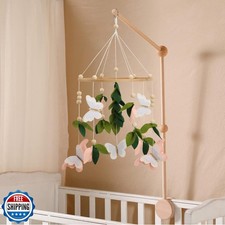 Butterfly Mobile for Crib - A Beautiful Butterfly Handmade Crib Mobile with G