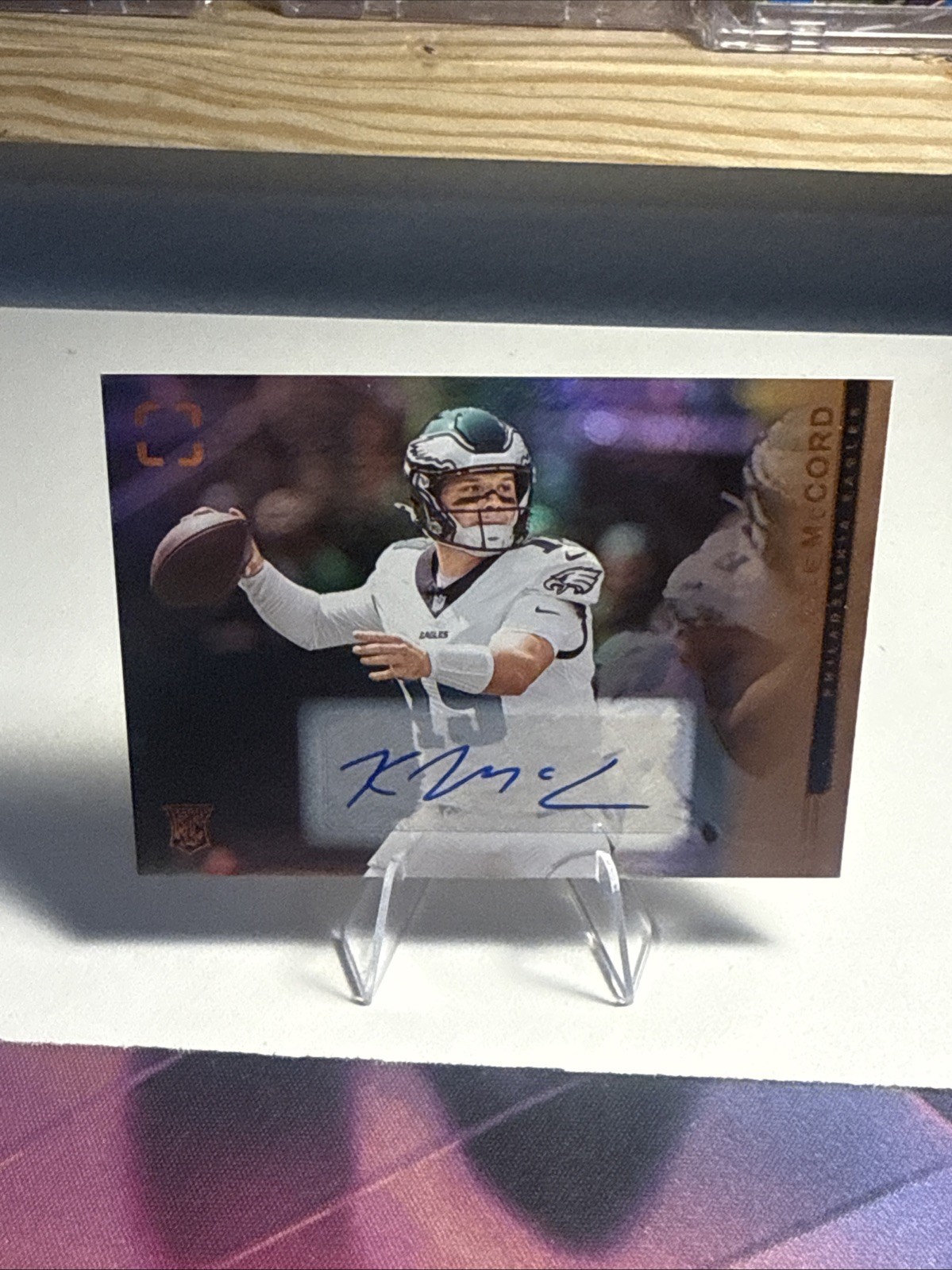 2025 Panini Photogenic - Rookies Kyle McCord #182 Bronze Autographs (AU, RC)