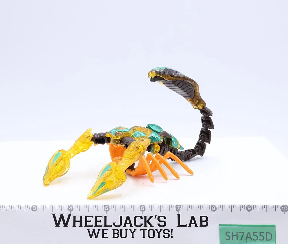 Quickstrike 100 % completo con tarjeta y burbuja Transformers Beast Wars 1997 Hasbro casi nuevo Foto 4 de 4