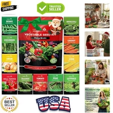 11 Heirloom Seeds for Planting Vegetables and Fruits, 4800 Survival Seed Vaul...