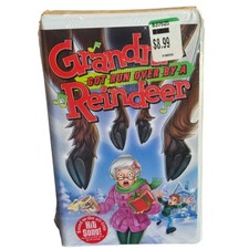 Grandma Got Run Over By A Reindeer VHS Movie Sealed Christmas Comedy NOS Vintage