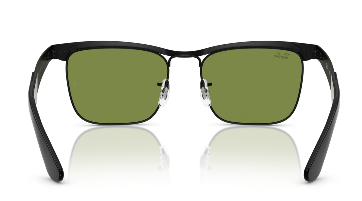 Ray-Ban Wayfarer Deluxe Sunglasses RB 3875 006/4E 56-18 145 Black