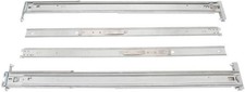 2U Rail Kit for HP ProLiant DL380 DL385 Gen10 Plus Steel Black Easy Install