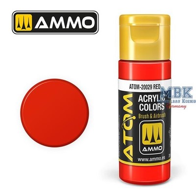 Ammo of MIG ATOM20029 ATOM COLOR Red