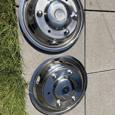 Swedish Style Radkappen Abdeckung polierter Stahl Stahl 16'' pcd 210mm
