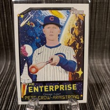 2026 Topps Heritage Pete Crow-Armstrong #TE-PC The Enterprise Insert Cubs