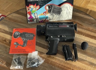 Bell & Howell Filmosonic XL Super 8   NOS unbenutzt   Originalkarton & Zubehör