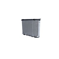 KüHler Motor KüHlrippen GelöTet 423 - 584 Mm Alu NRF FüR U.A. Opel Frontera
