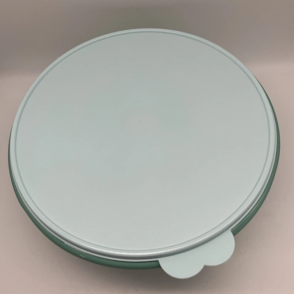 Tupperware Fix N Mix Bowl 26‑Cup Mint Aqua with Lid Large Mixing 274-12 - Image 3 of 4