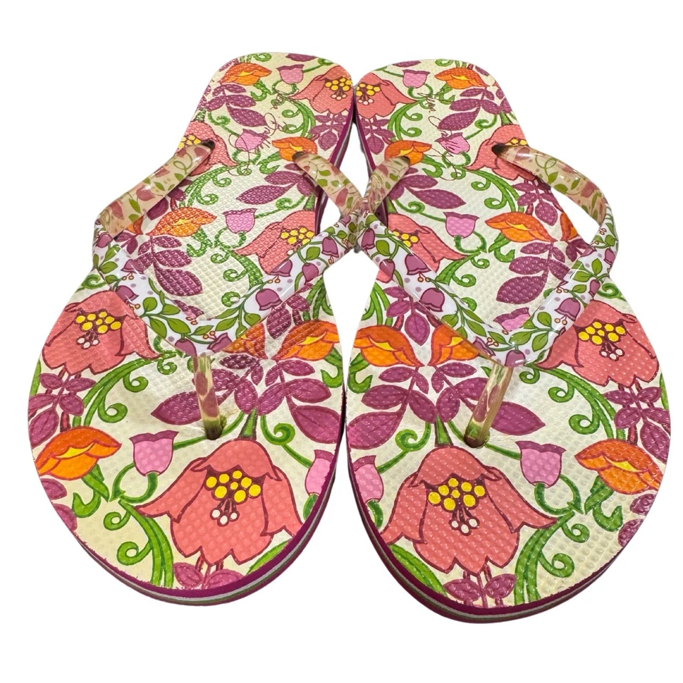 Sandalias Vera Bradley Lilli Bell grandes 9/10 chanclas Foto 2 de 4
